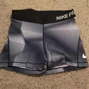 Nike pro spandex shorts